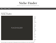 Tablet Screenshot of howtofindaprofitableniche.com